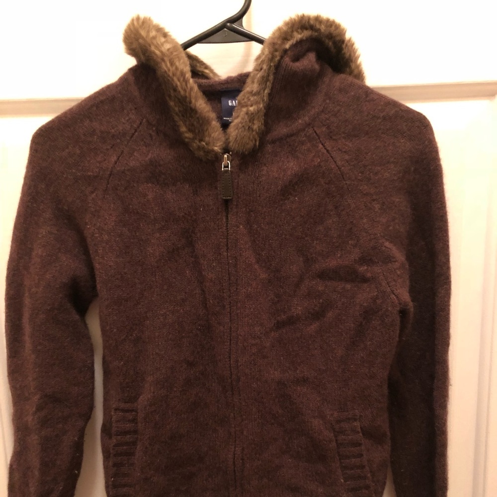 Gap jacket brown size small